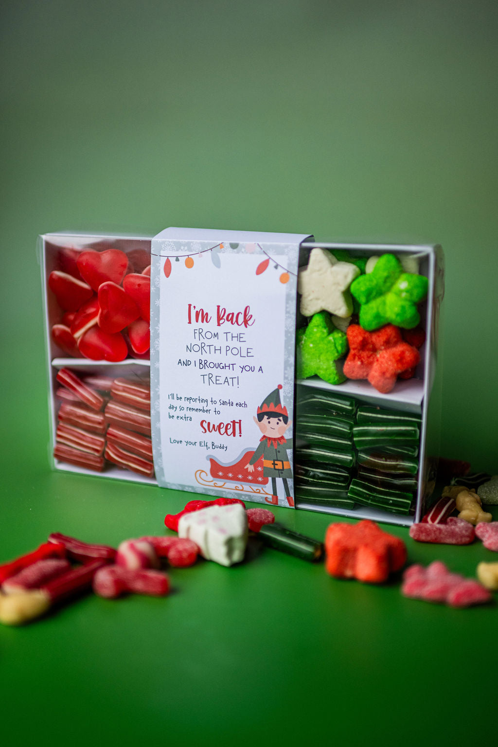 I'm Back Elf on the Shelf Sweetie Selection Box