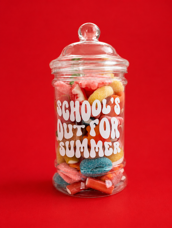 School's Out For Summer Sweetie Jar