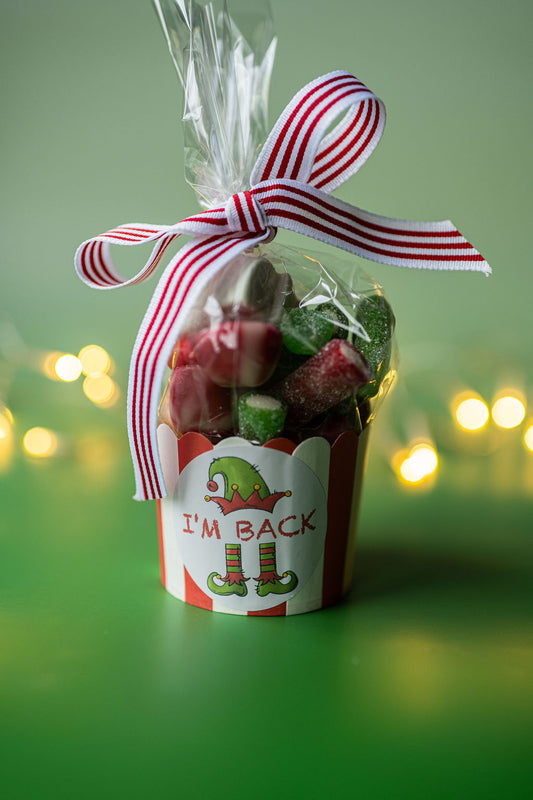 I'm Back' Elf on the Shelf Sweetie Cups