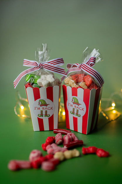 I'm Back Elf On the Shelf Popcorn Sweetie Box