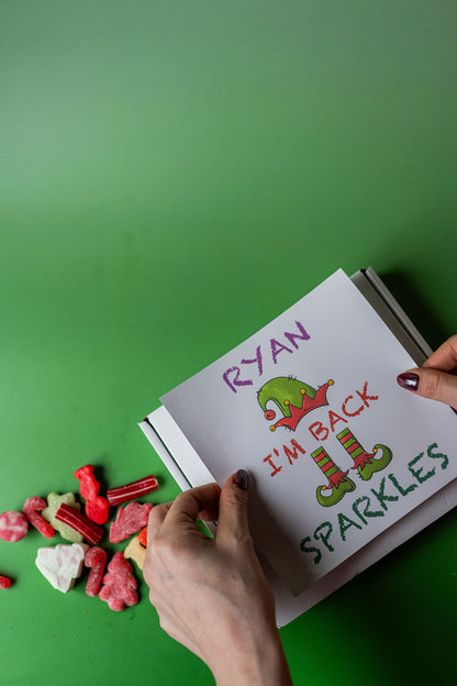 I'm Back Elf on the Shelf 1kg Pick N Mix Box