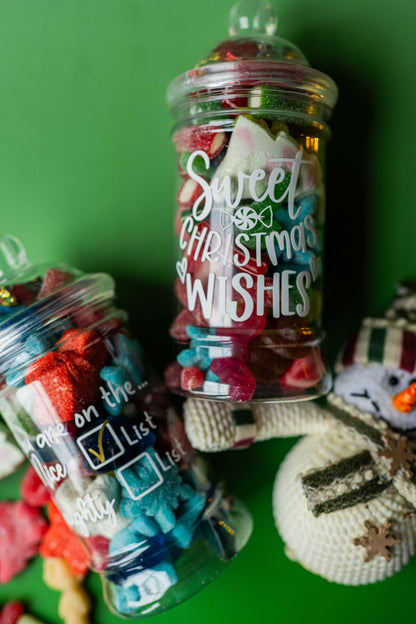 Christmas Candyland Pick n Mix Jar