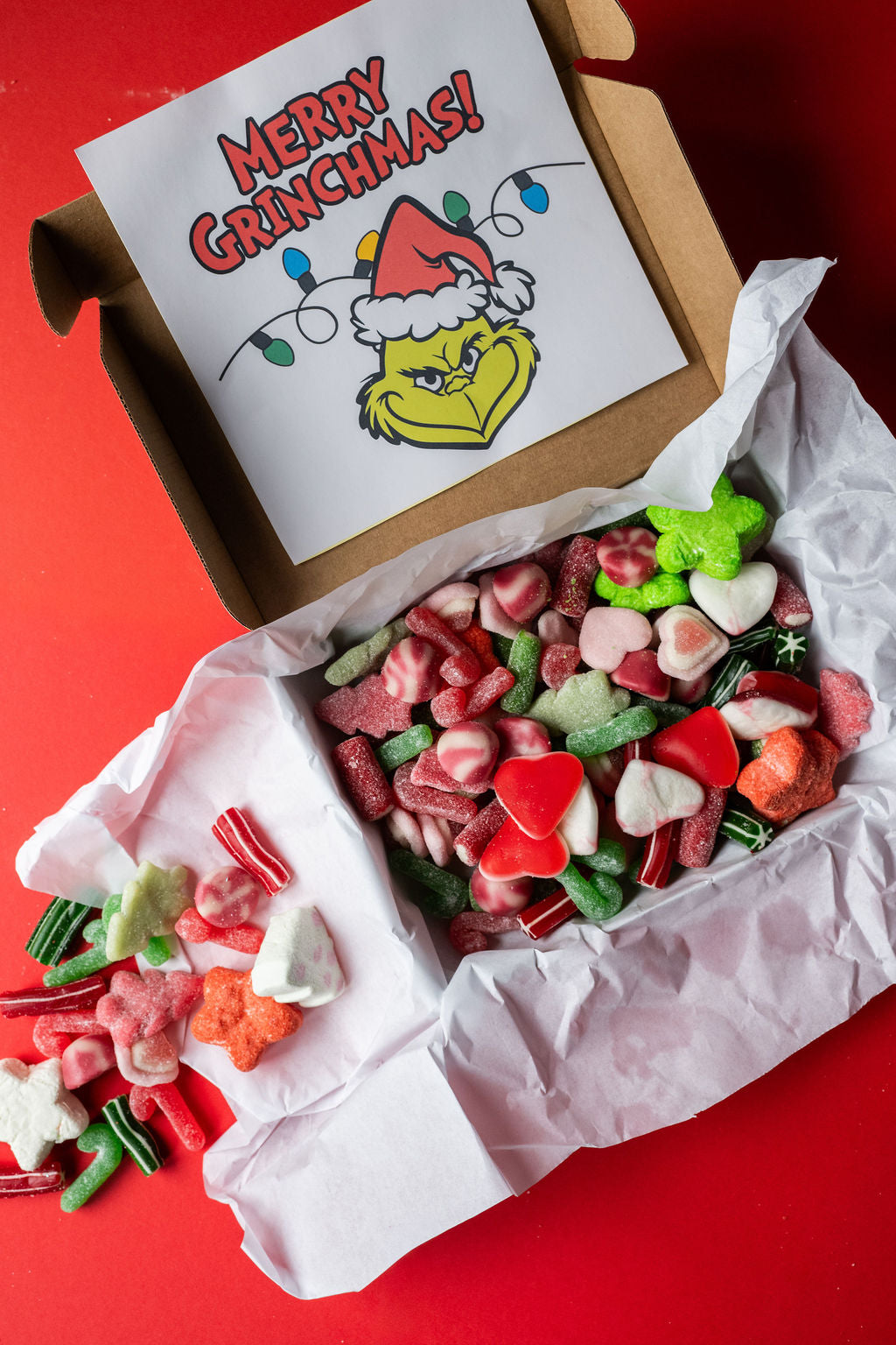 Grinchmas Letterbox Pick N Mix Box