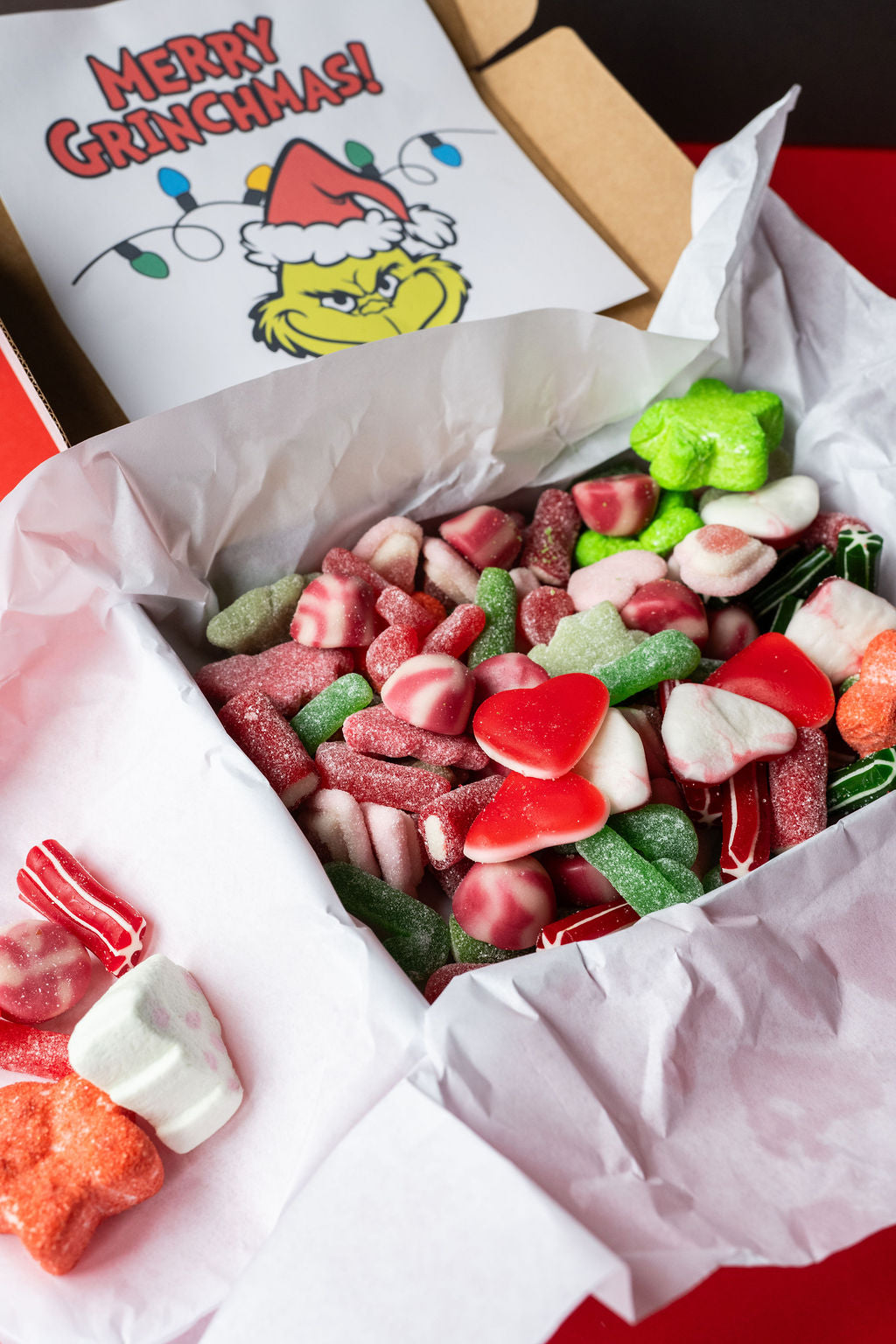 Grinchmas Letterbox Pick N Mix Box