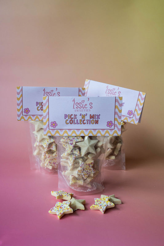 White Chocolate Snowie Stars