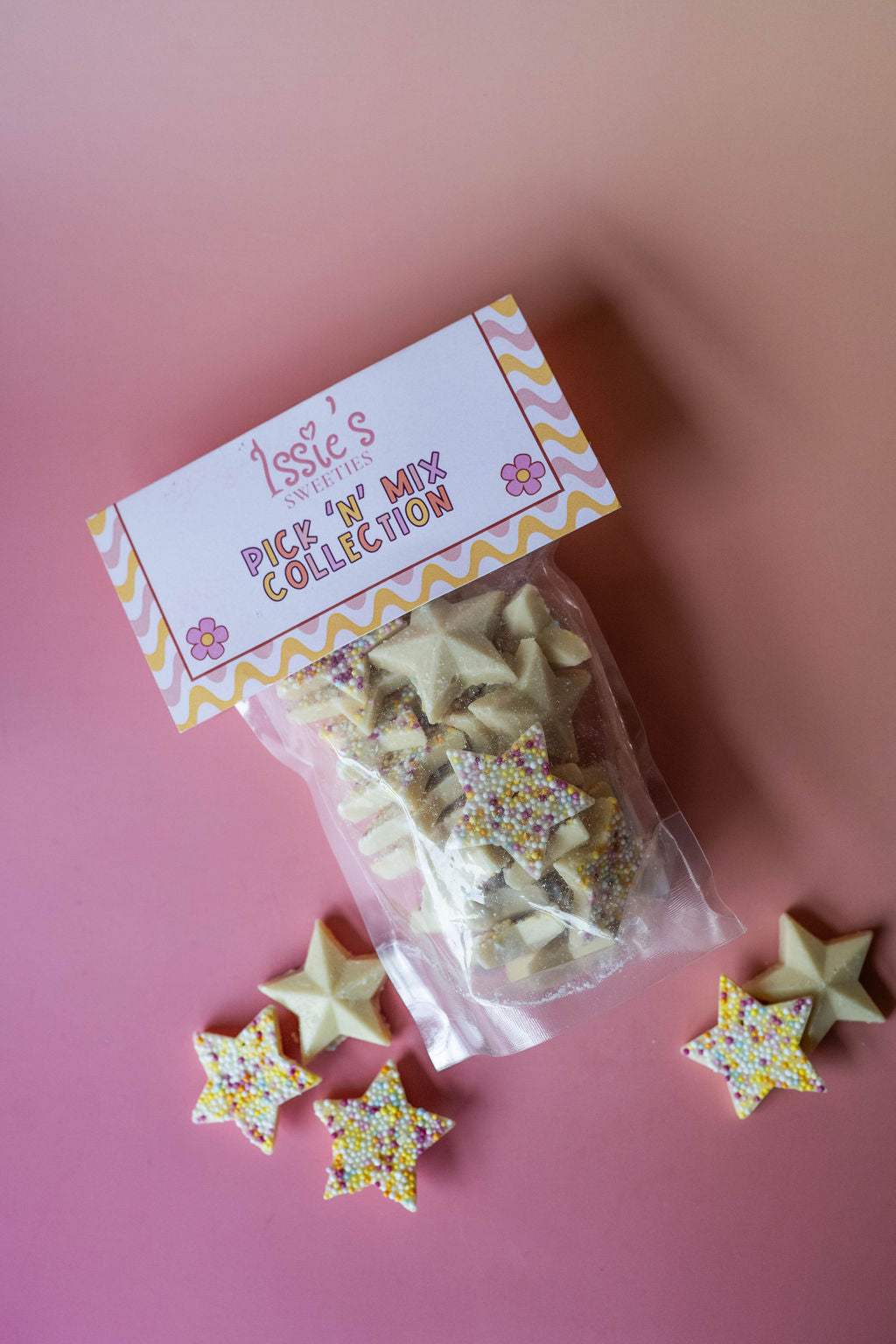 White Chocolate Snowie Stars