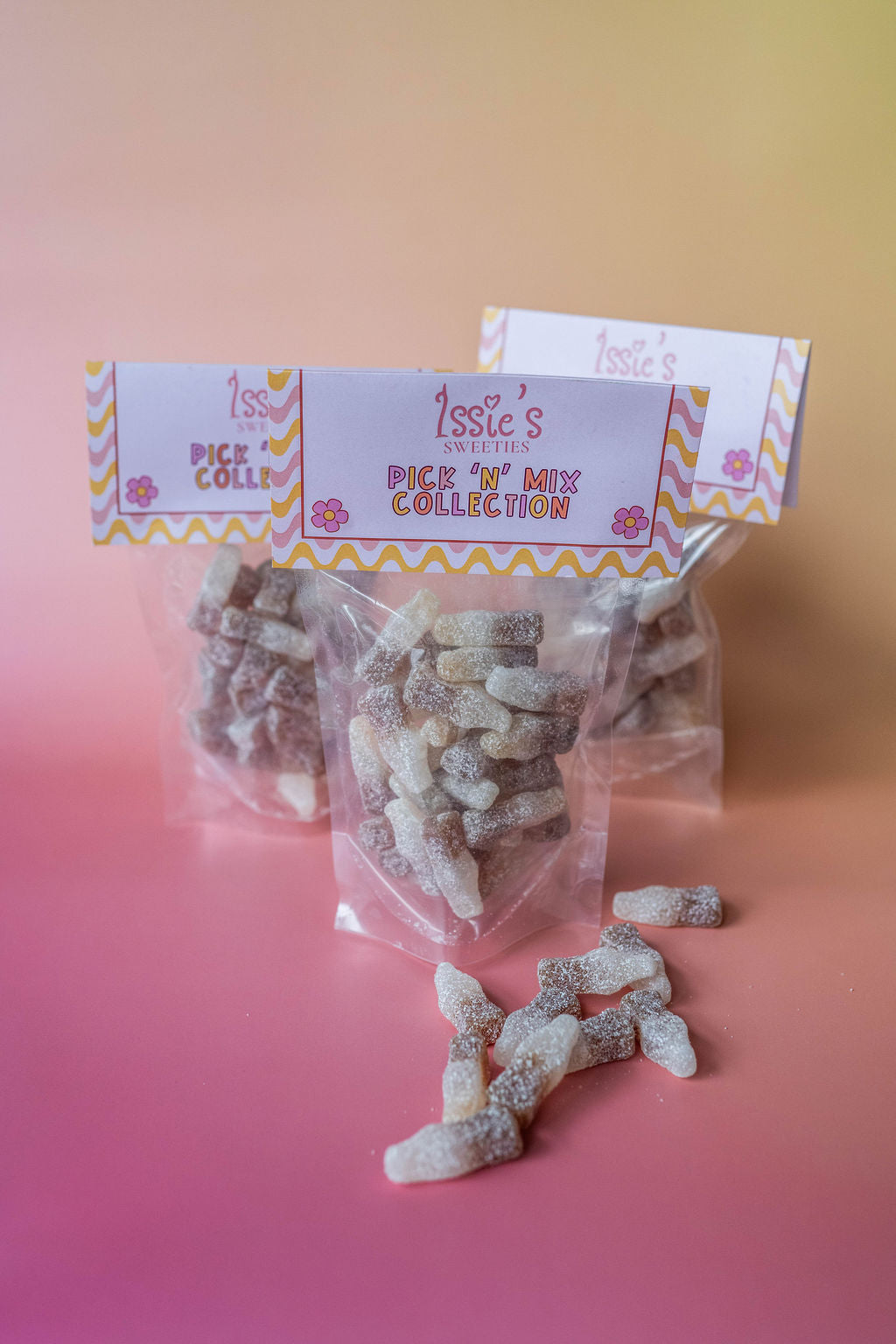 Vegan Fizzy Cola Bottles