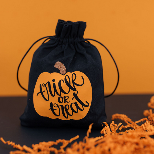 Halloween Trick or Treat Cotton Sweetie Bag | Issie's Sweeties