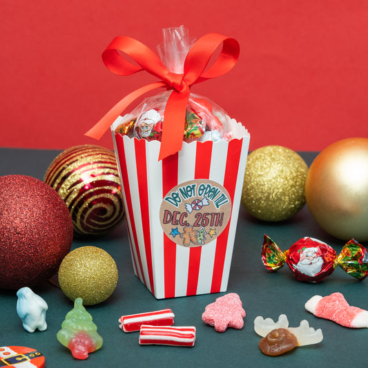 Christmas Popcorn Sweetie Box
