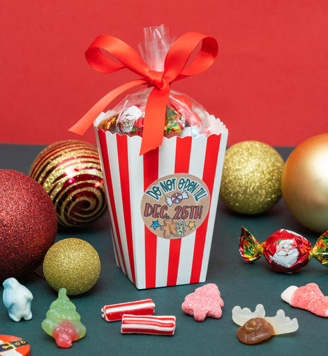 Christmas Popcorn Sweetie Box