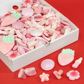 On Wednesdays, We Wear Pink Sweeties Box | Issie's Sweeties